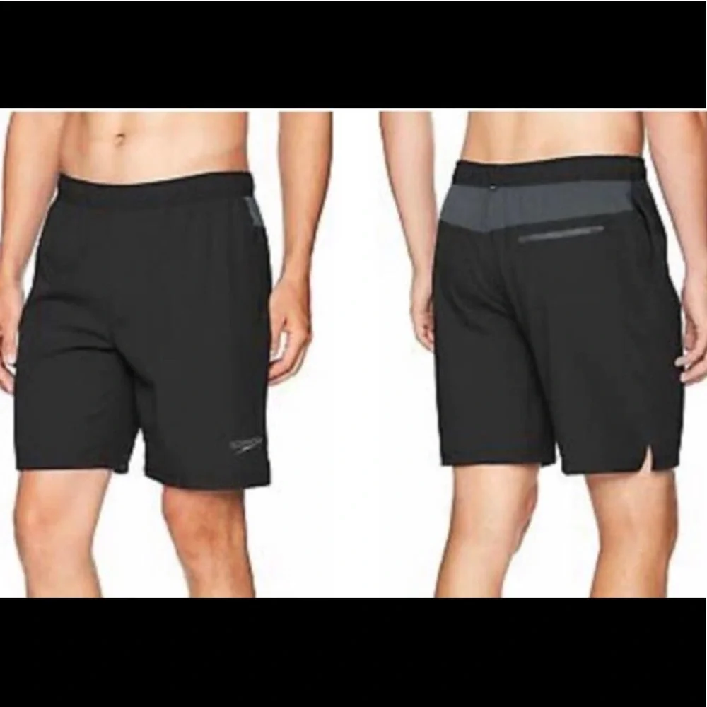 SPEEDO TECH VOLLEY BLACK SWIM SHORTS